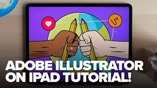 Adobe Illustrator on iPad (Full Tutorial)