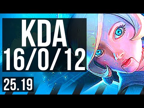 ORIANNA vs QIYANA (MID) | 16/0/12, Legendary | KR Master | 25.19