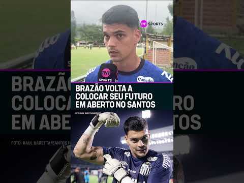 VAI OU FICA, PAREDÃO? OLHA O QUE BRAZÃO FALOU SOBRE SEU FUTURO NO SANTOS! 👀🔥 #shorts