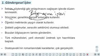 Eğitim Vadisi TYT Türkçe 1.Föy İletişim - Dil İçindeki Farklılıklar Konu Anlatım Videoları