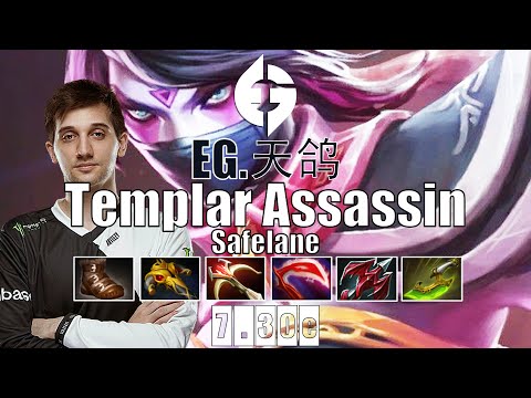 Templar Assassin Safelane | EG.Arteezy | RTZ TESTING TA CARRY 21 KILLS | 7.30e Gameplay Highlights