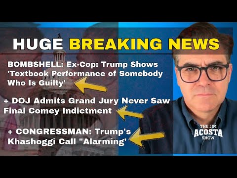 Ex-Cop: Trump Shows 'Textbook Performance of Somebody Who Is Guilty'" bombshell + Epstein bill at WH