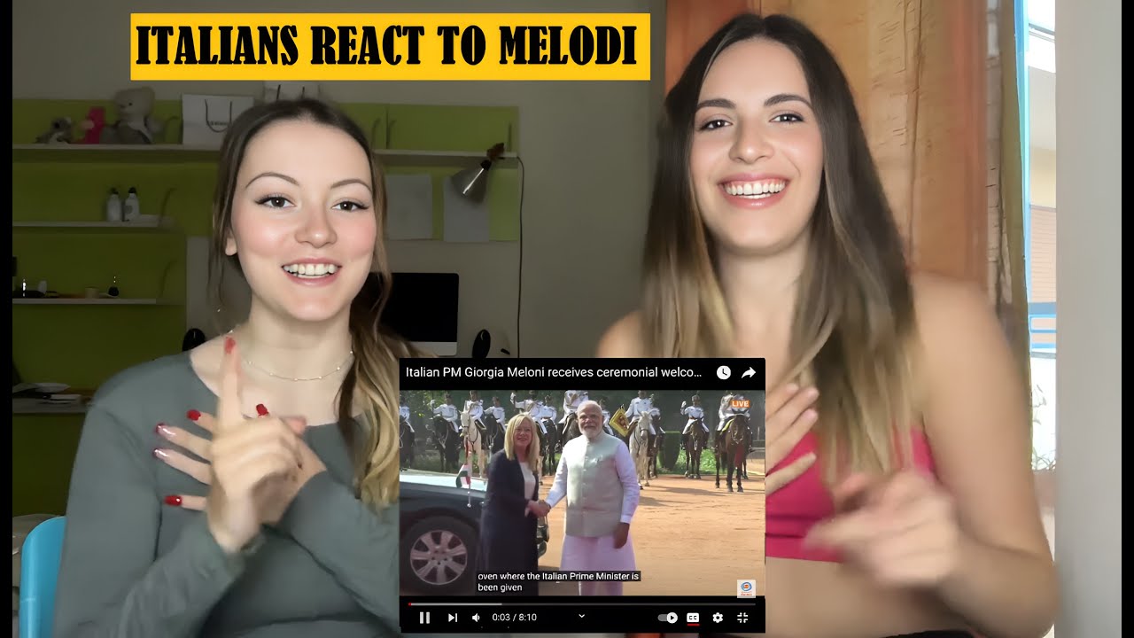 Italians React To Ceremonial Welcome Of Giorgia Meloni In India