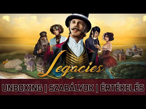 Társasjáték | Legacies - 300 évet felölelő gazdasági játék - Game-Obscura
