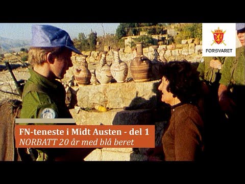 FN teneste i Midt-Austen - del 1 - NORBATT 20 år med blå beret