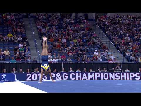Sam Mikulak - Floor Exercise - 2013 P&G Championships - Men - Day 1