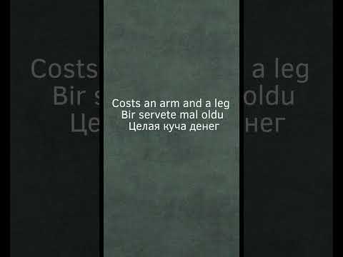 Deyimler idioms идиомы