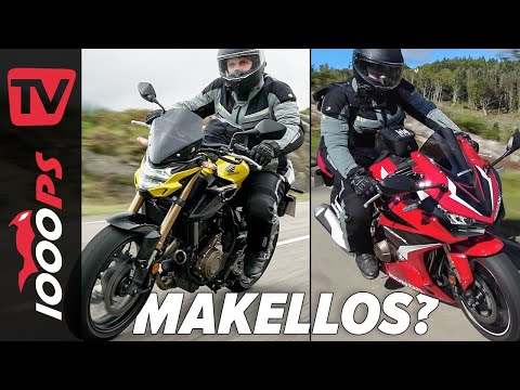 Die besten A2 Motorräder? Honda CB500F und CBR500R Test 2022
