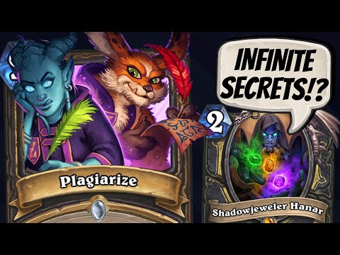 HANAR EVERY TURN?? Absurd Value with Scheme Secret Rogue! | Scholomance Academy | Hearthstone