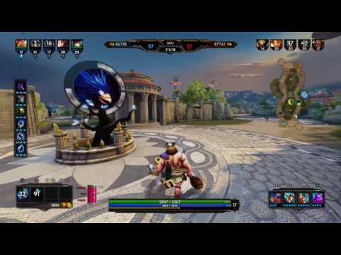 SMITE Bacchus damage build