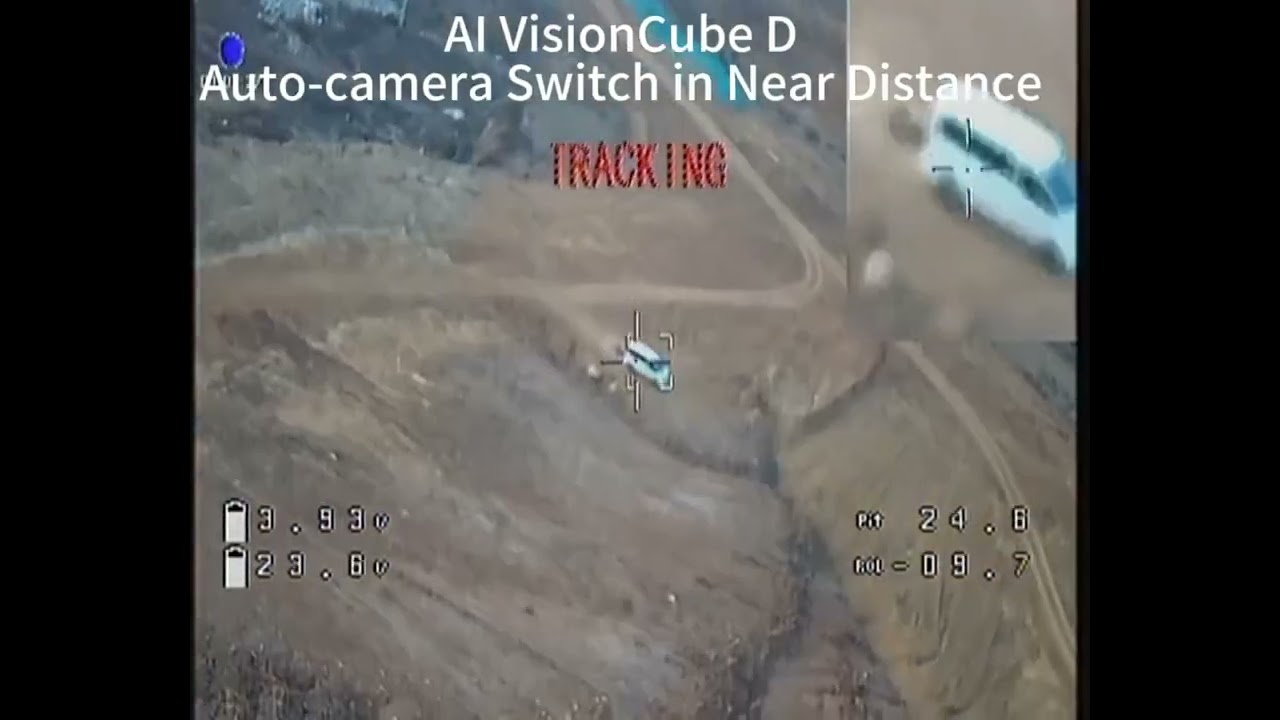 Locked On 🎯 | FPV AI Vision Cube D Target Recognition & Tracking