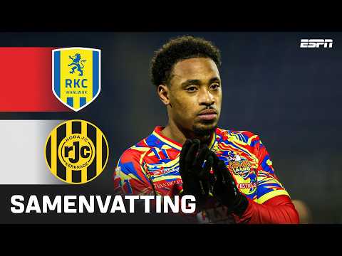 JESPER UNEKEN slaat in CARNAVALSTENUE weer toe voor RKC ⚽️ | Samenvatting RKC Waalwijk - Roda JC