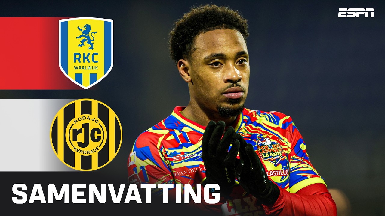 RKC Waalwijk vs Roda JC Kerkrade Highlights