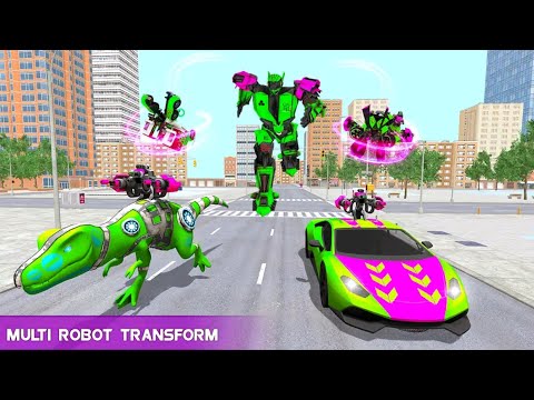 Dino Robot Transformation Games - Robot Car | Dinosaur Game ( Android Gameplay )