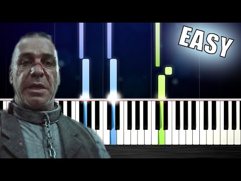 Deutschland - Rammstein piano tutorial