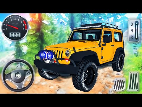 Offroad Jeep Driving Hill Climbing Simulator - SUV Hammer Drift Mountain - Android GamePlay