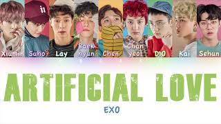 EXO (엑소) - Artificial Love | Color Coded HAN/ROM/ENG Lyrics