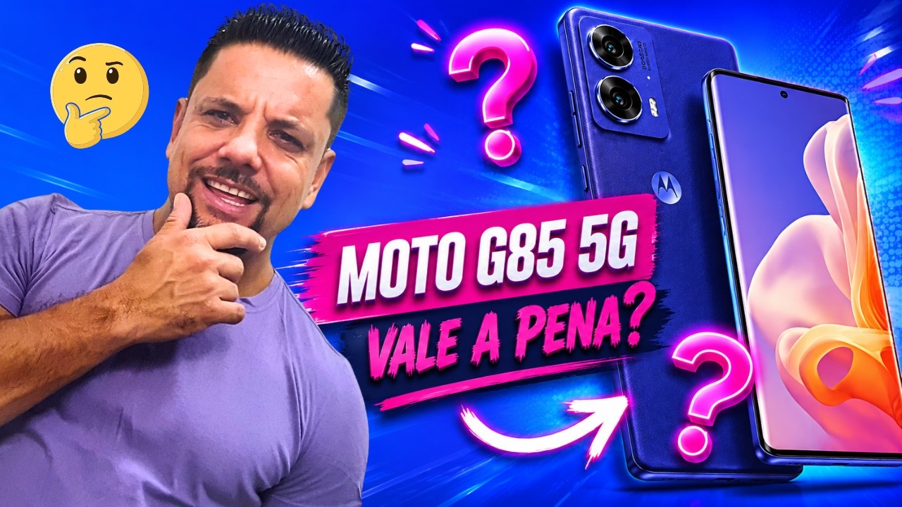 Miniatura da avaliação em vídeo de Smartphone Motorola Moto G85 5G 256GB 8GB RAM