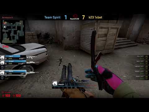 CSGO POV Spirit.Degster vs. k23 on Dust2 - 26 kills