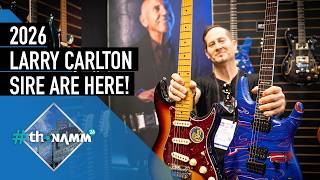 Video thumbnail for NEW Sire Larry Carlton Guitars | #thoNAMM26 by Thomann's Guitars & Basses