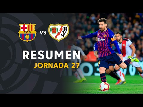 FC Barcelona 3-1 Rayo Vallecano de Madrid