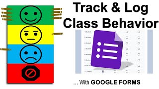 Google Forms | Class Behavior Log Tutorial  (#classroomhacks)