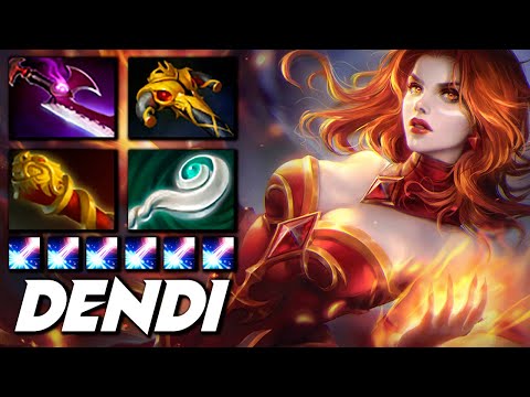 DENDI LINA - Dota 2 Pro Gameplay [Watch & Learn]