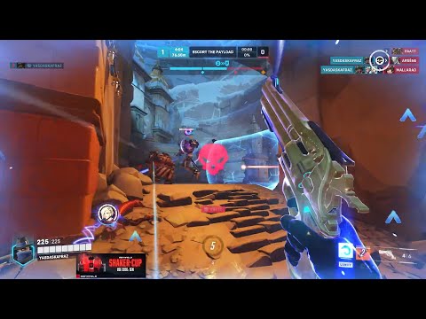 IS CASSIDY NEED REWORK?! SUREFOUR INSANE NANO CASSIDY TOP 500 OVERWATCH 2 GAMEPLAY