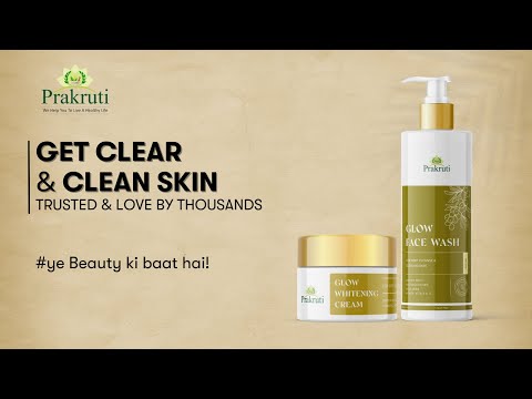 Prakruti harbal daily skin care kit facewash and glow whiten...