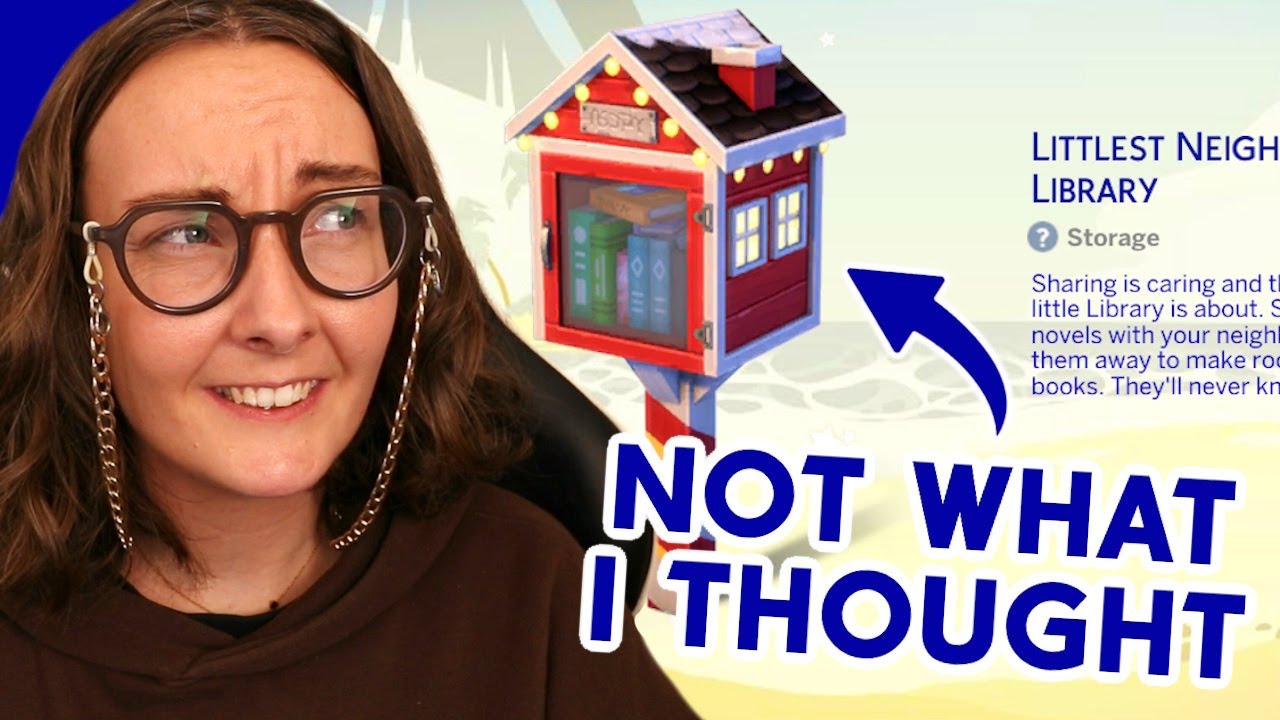 How does this Community Library Reward really work in The Sims 4?