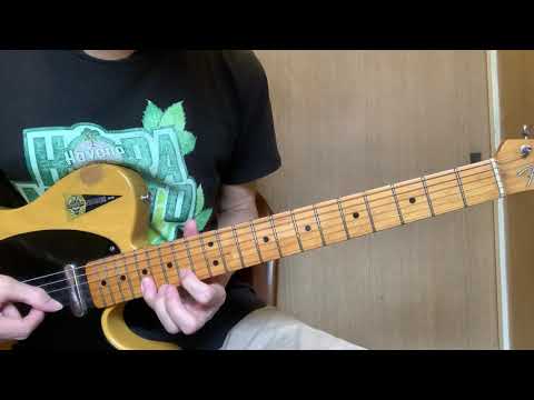 Guitar practice - Allen Hinds "Falling Up" guitar solo Bar.150