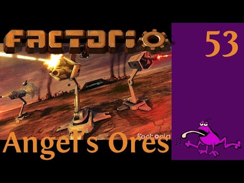 Let's Play Factorio Angel's Ores Ep #53, annnnd water