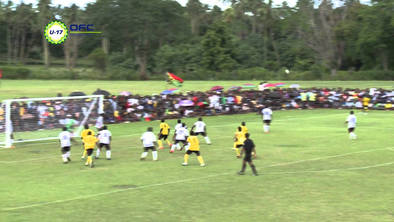2013 OFC U-17 Championship / Day 2 / Vanuatu vs Fiji Highlights