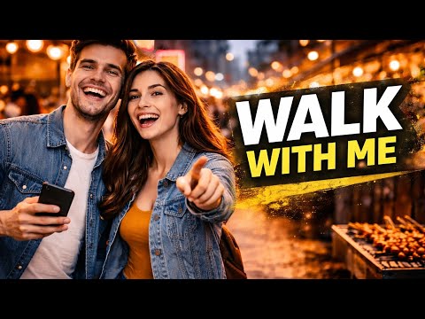 👉 Walk With Me – Real Street English in a Busy Night Market
