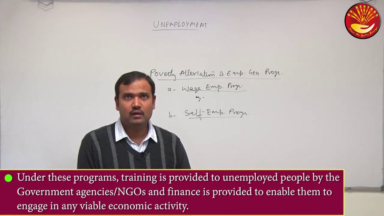 Government measures for employment generation