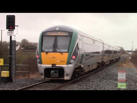 Irish Rail 22000 Class Intercity Train - Oranmore Station, Galway