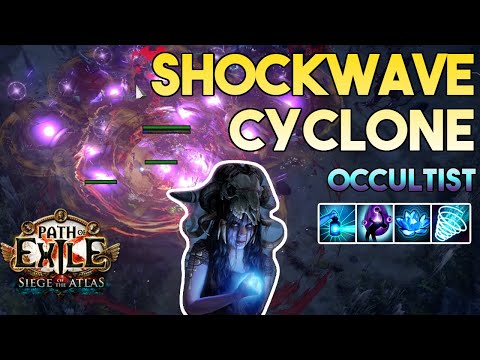 [3.22] Shockwave Cyclone Build | Occultist | Trial of the Ancestors | Path of Exile 3.22