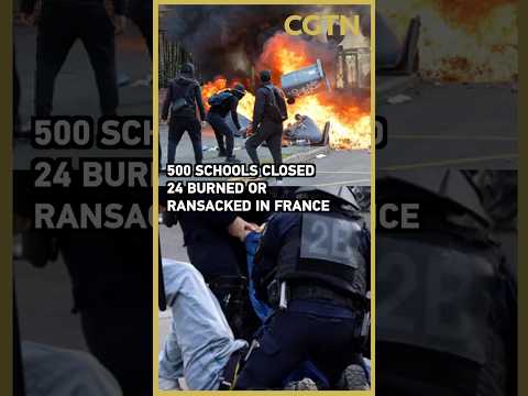 500 schools shut, thousands arrested in French protests