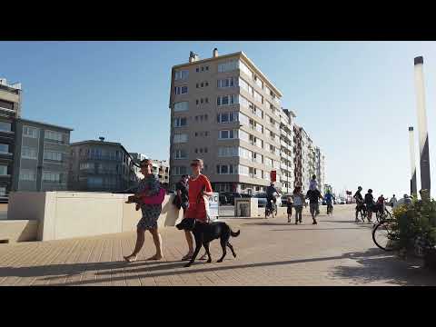 Sightseeing On Mariakerke Bay Walk, Ostend, Belgium- Walking Tour In Ostend Part-3