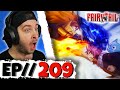 FAIRY TAIL VS CELESTIAL SPIRITS Fairy Tail Episode 209 REACTION Anime Reaction