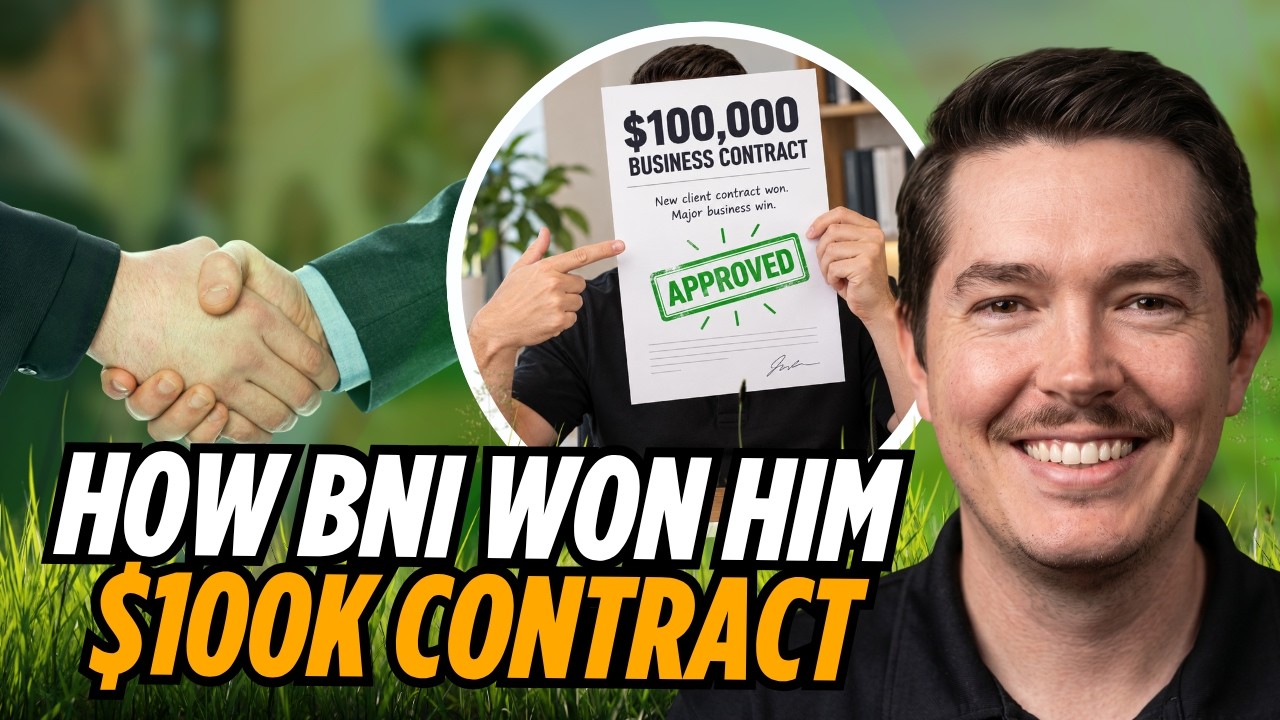 How BNI landed a Jim's Mowing franchisee a $100K contract