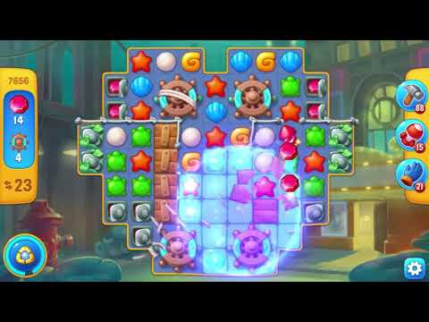 Fishdom  Level 7651 - 7660 (First Try) 🐠