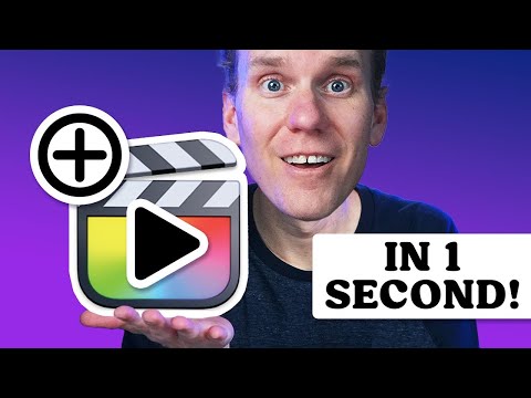 How to Create a New Video in Final Cut Pro