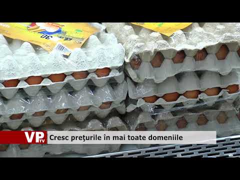 Cresc prețurile în mai toate domeniile