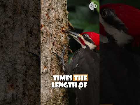 Woodpeckers’ Tongues Helps Them Survive 4,000 g-Force Strikes