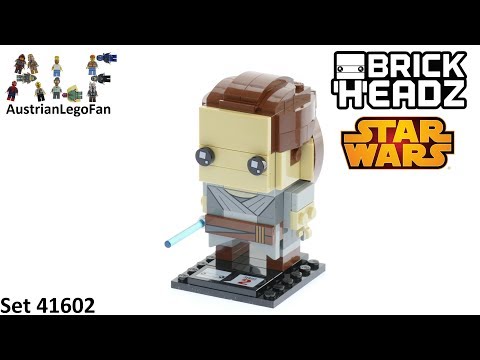 Vidéo LEGO BrickHeadz 41602 : Rey