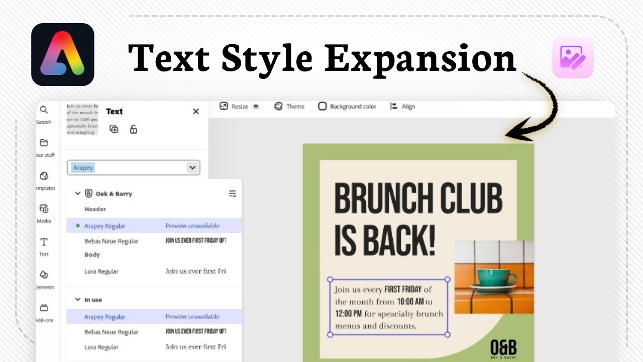 How to add fonts to Adobe Express (Text Upgrade)