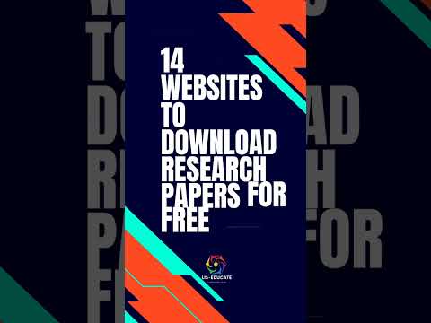 Research Papers free downloading sites