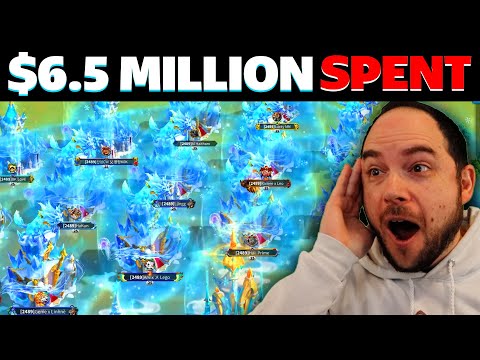 Over $6.5M spent on one screen [new kingdom select city themes] Rise of Kingdoms