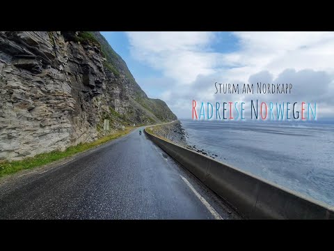 [#8] riesen Sturm am Nordkapp | Radreise Norwegen | Eurovelo 1 zum Nordkapp | Fahrradweltreise